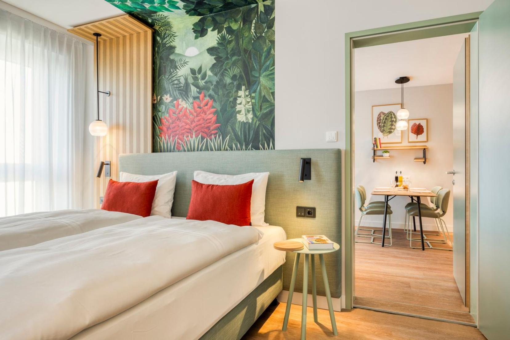 Aparthotel Citadines Danube Vídeň Pokoj fotografie