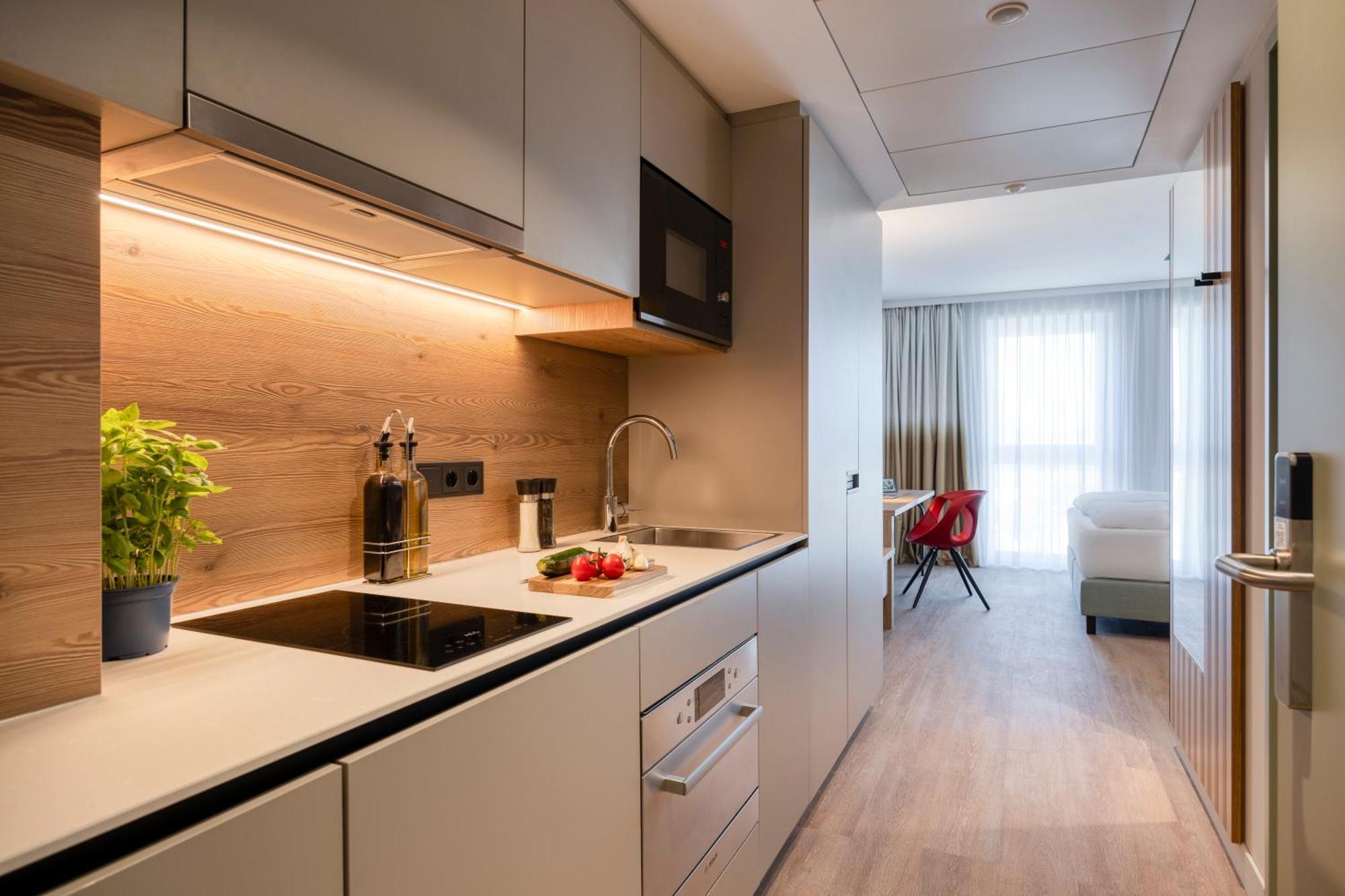 Aparthotel Citadines Danube Vídeň Pokoj fotografie