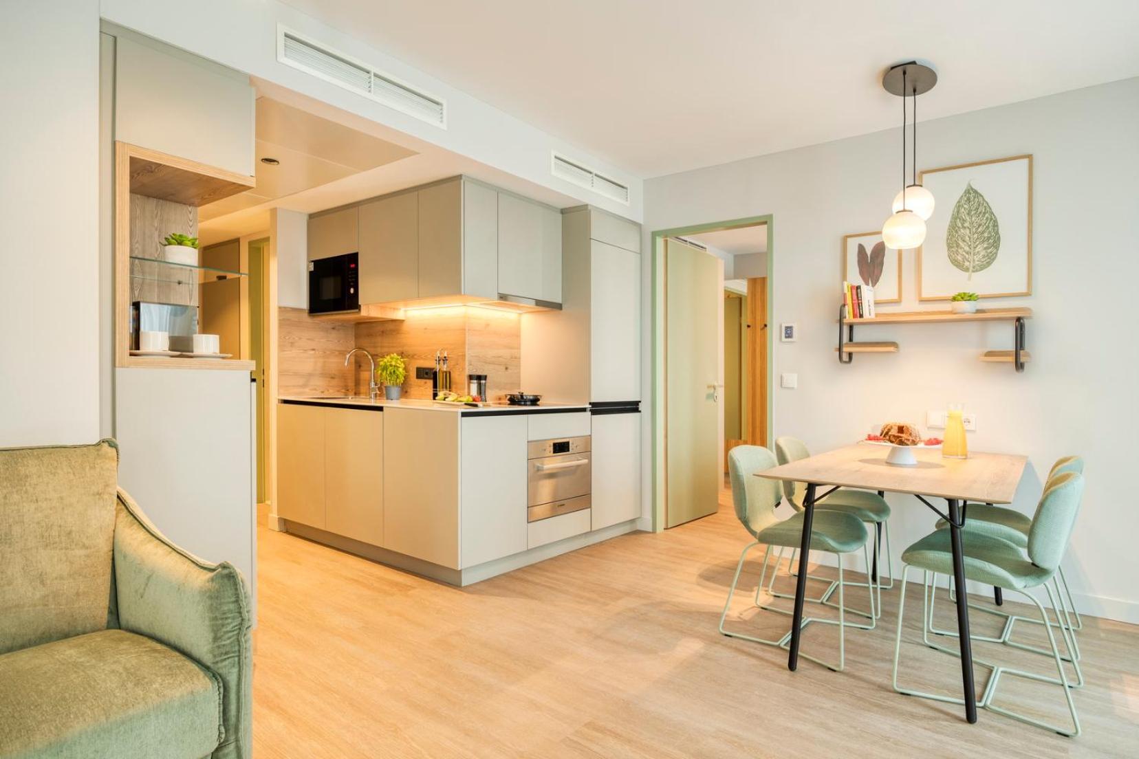 Aparthotel Citadines Danube Vídeň Pokoj fotografie