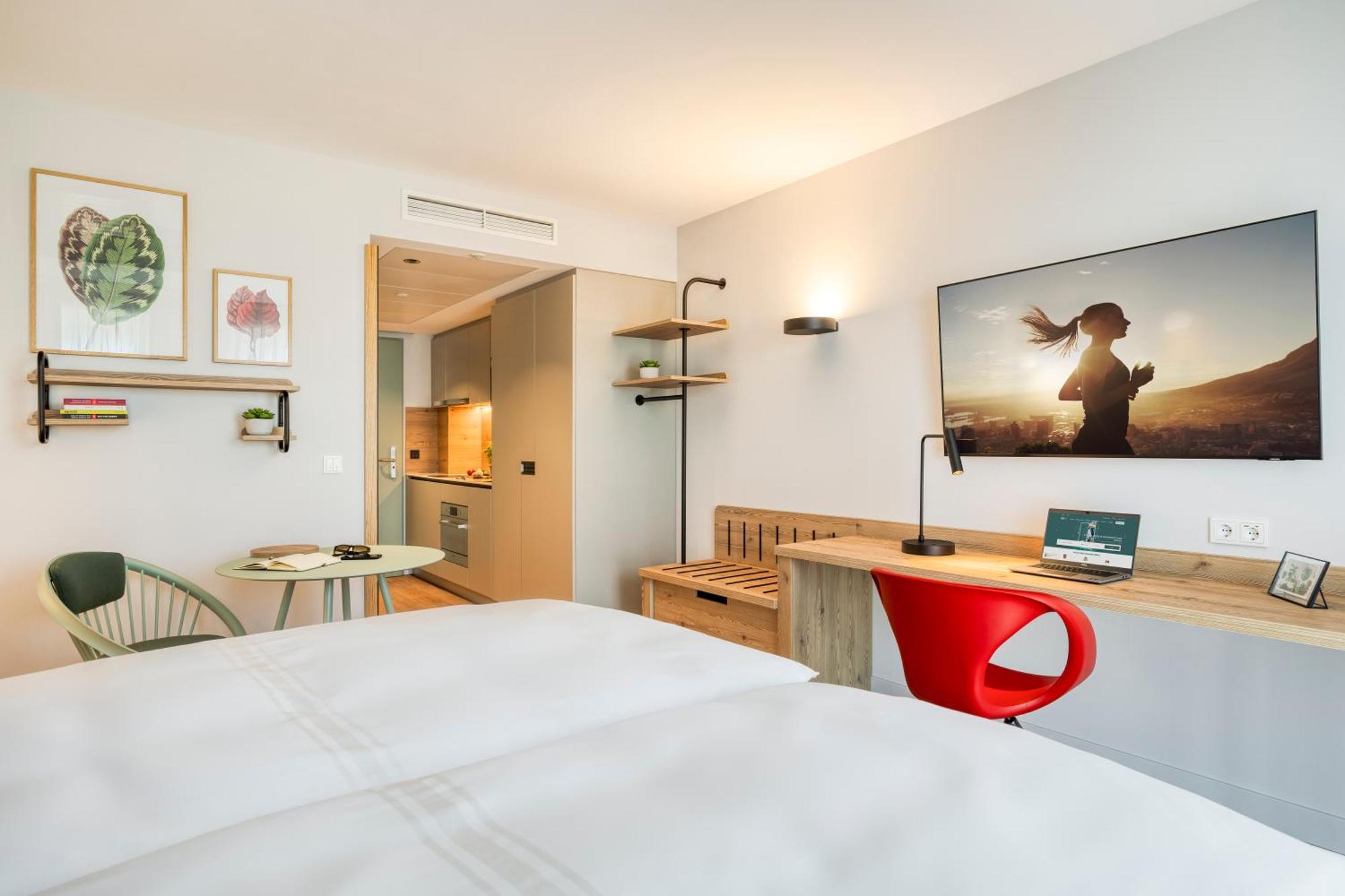 Aparthotel Citadines Danube Vídeň Pokoj fotografie